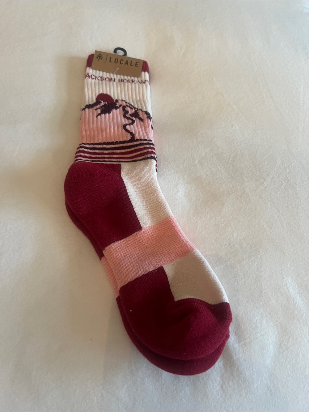 🟣 BOGO! Locale Jackson Hole Mountain Socks